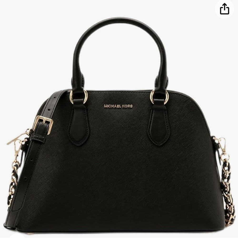 Michael Kors Veronica Medium Logo Dome Satchel